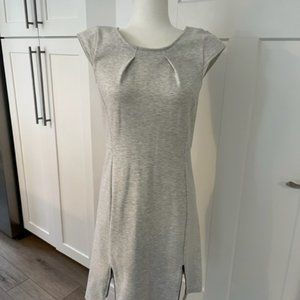 FRENCH CONNECTION Grey, Zip Back Mini Dress - Size 6